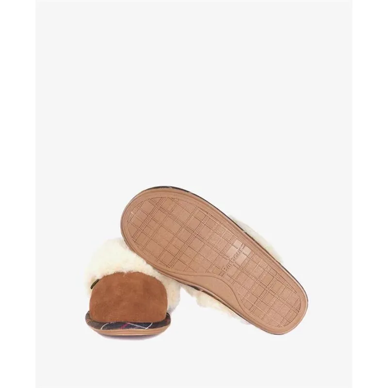 Barbour Ladies Lydia Mule Slipper Camel-2